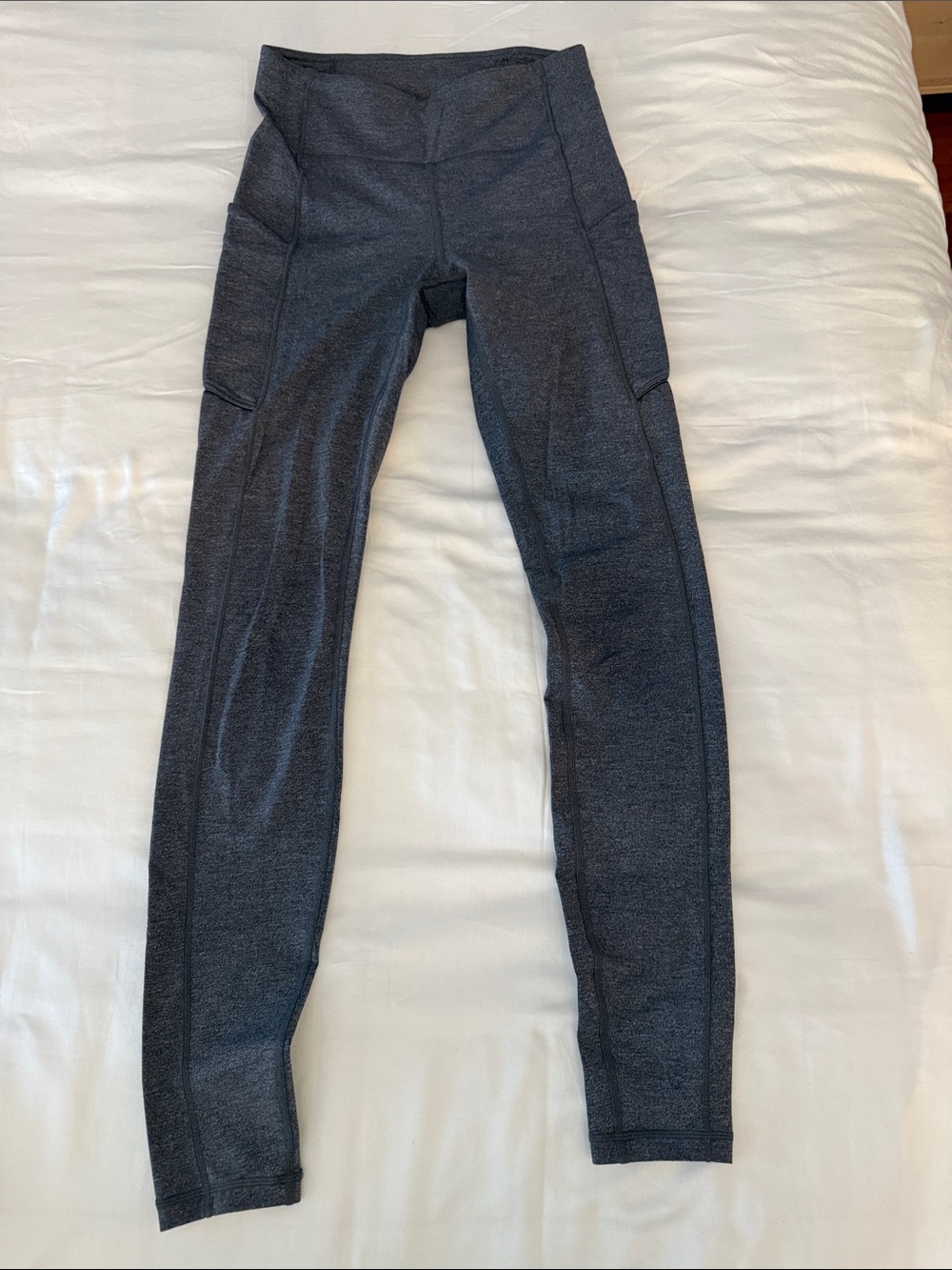 lululemon athletica Dark Heather Gray High-Rise Pocket Leggings